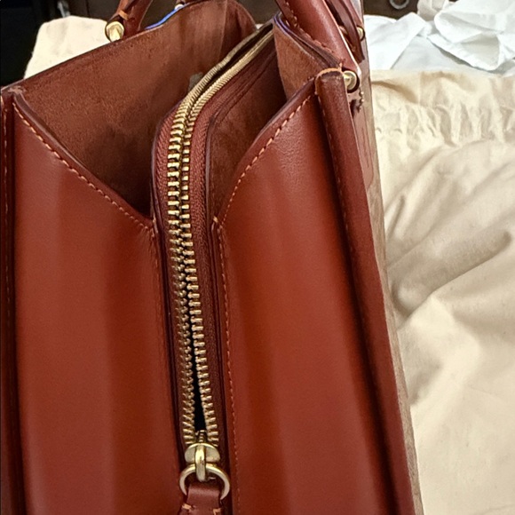 Coach Brooke Carryall In Signature Canvas Bag CE731 Tan Rust - Picture 9 of 16